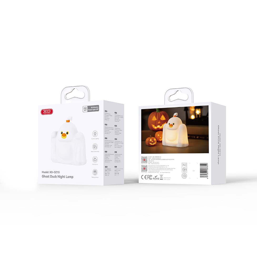 XO OZ15 Φωτάκι Νυκτός Φάντασμα Πάπια 1200mAh (16.001.0287) - Image 4