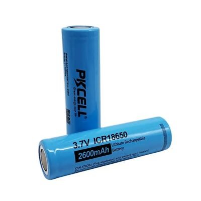 Pkcell Μπαταρία Flat Top (Επίπεδης Κορυφής) ICR18650 3.7V 2600mAh (01.005.0099)
