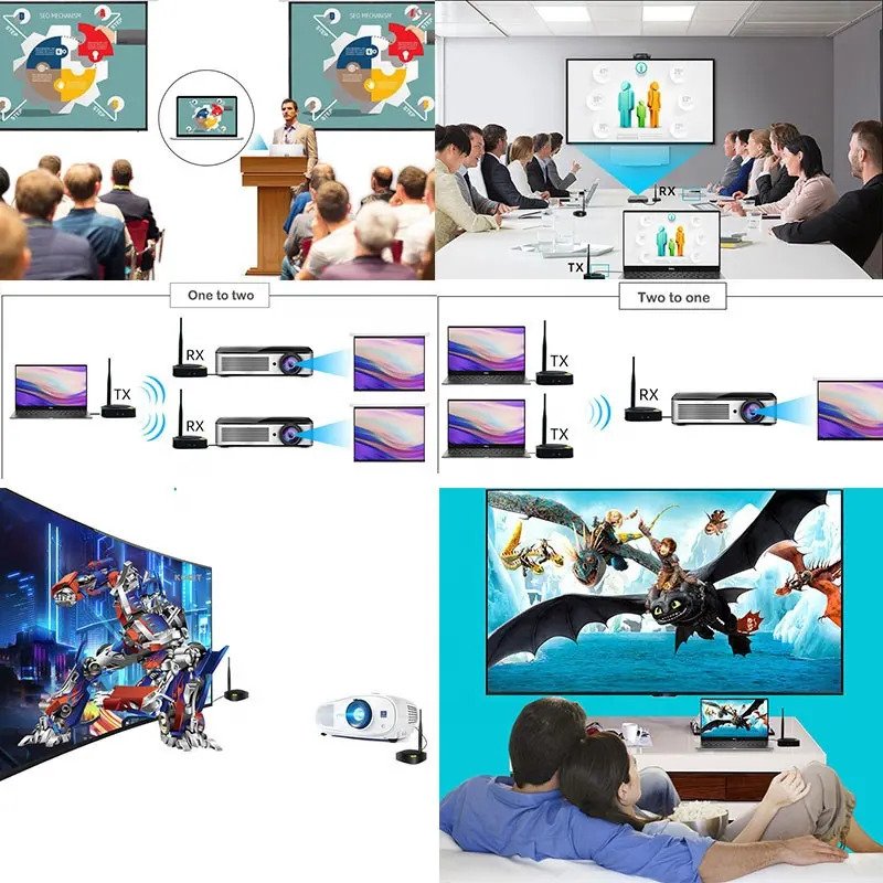 HDMI Ασύρματη Αναμετάδοση 50m - 1080P HDMI (02.001.0100) - Image 3