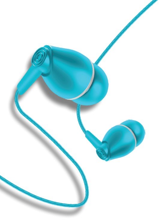 ATC-HFr1 Ενσύρματα Ακουστικά Handsfree 3,5mm Μπλε (20.001.0028) - Image 2