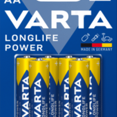 Varta Αλκαλικές Longlife Power Μπαταρίες LR6 AA (6τμχ) (01.001.0162)