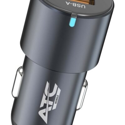 ATC-CA06 Φορτιστής Αυτοκινήτου USB-A & Type-C 60W (20.008.0008)
