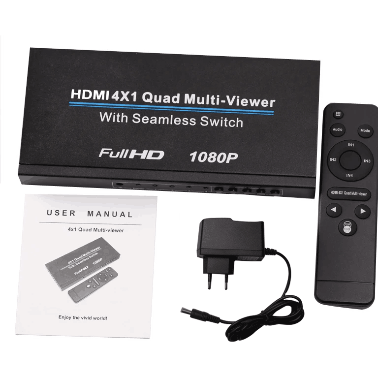 HDMI 4x1 Quad Multi-viewer (02.001.0115) - Image 2