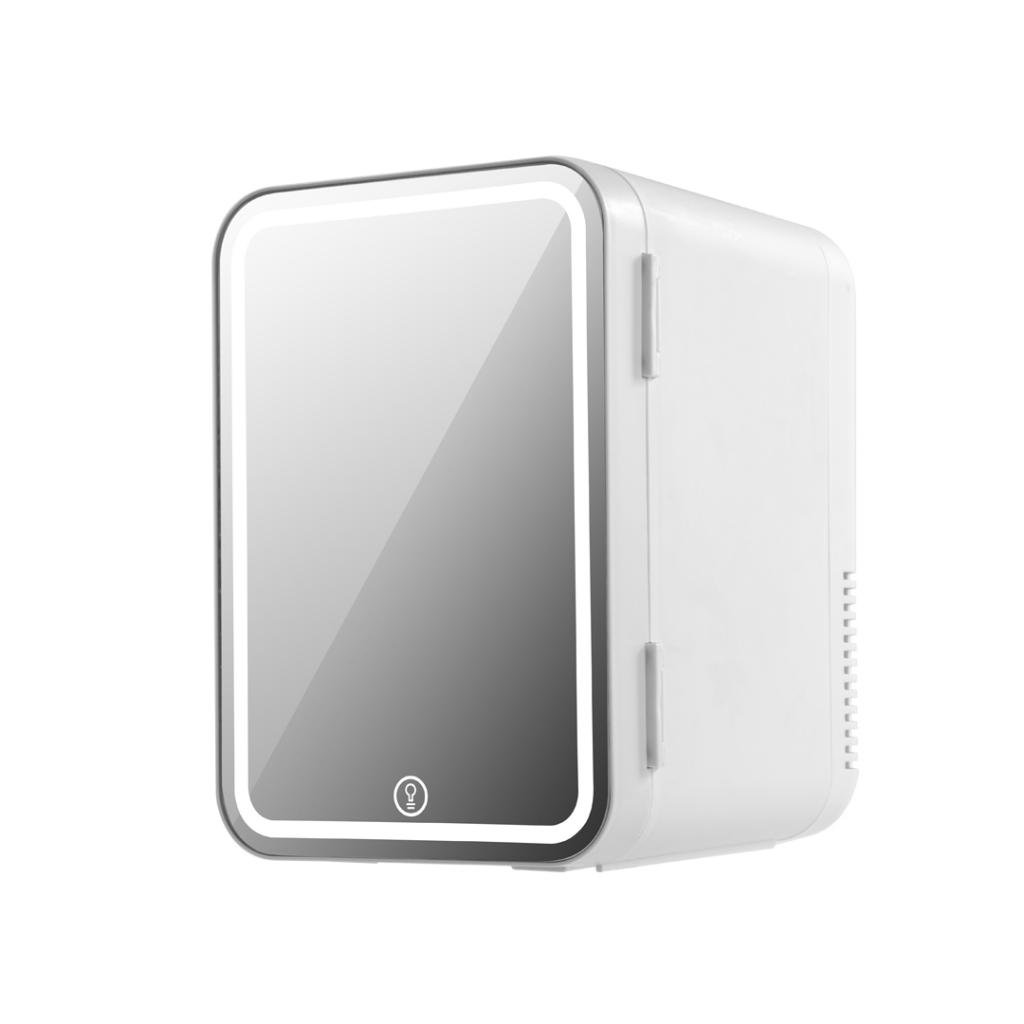 XO CZ015 Μίνι Ψυγείο διπλής χρήσης για το σπίτι και το αυτοκίνητο με καθρέφτη μακιγιάζ 8 λίτρων (16.008.0030) - Image 7