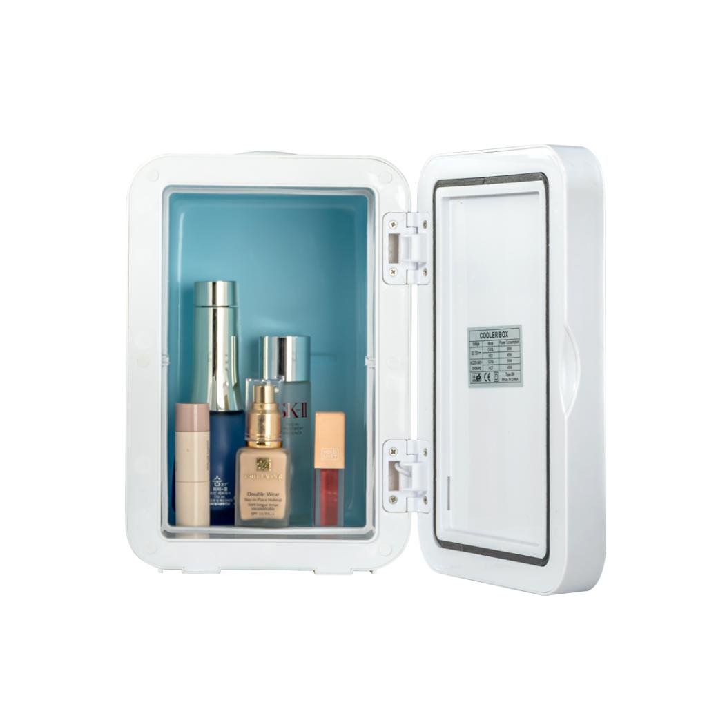 XO CZ015 Μίνι Ψυγείο διπλής χρήσης για το σπίτι και το αυτοκίνητο με καθρέφτη μακιγιάζ 8 λίτρων (16.008.0030) - Image 6