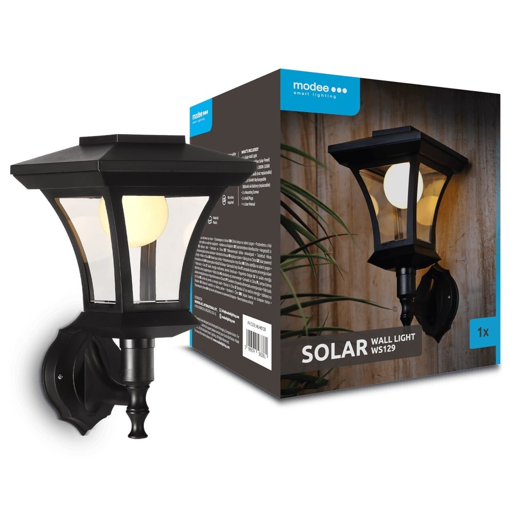 Modee Lighting LED Ηλιακό Φωτιστικό Τοίχου (15 lumen) (40.002.0019)