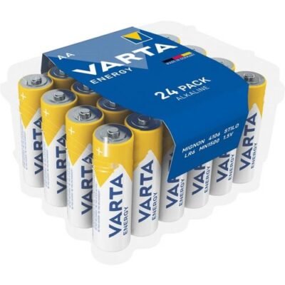 VARTA Energy Αλκαλικές Μπαταρίες AA 1.5V 24τμχ (01.001.0166)