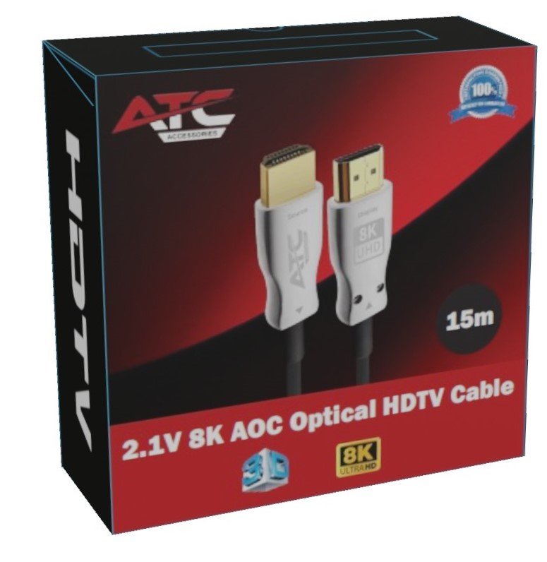 ATC HDTV 2.1V 8K AOC Optical cable 15m (02.001.0108) - Image 2