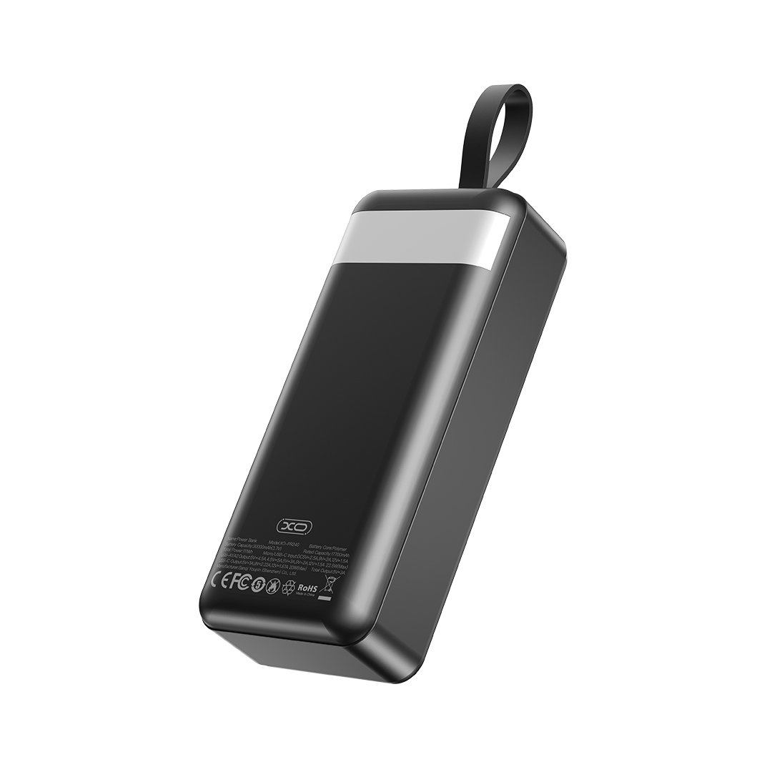 XO PR240 Power Bank Γρήγορης Φόρτισης USB-C 20W/USB-A 22.5W με οθόνη 30000mAh (16.010.0086) - Image 3