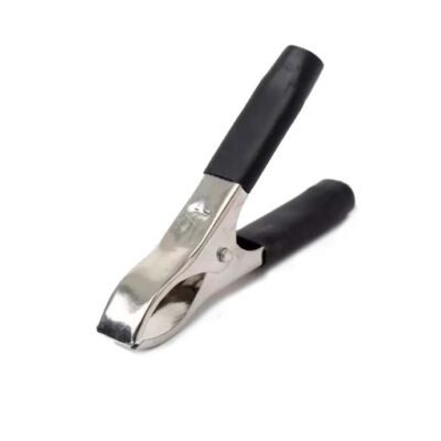 Κροκοδειλάκι 75mm 15Α Μαύρο (08.008.0052)