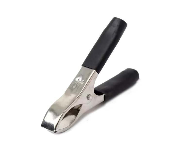 Κροκοδειλάκι 75mm 15Α Μαύρο (08.008.0052)