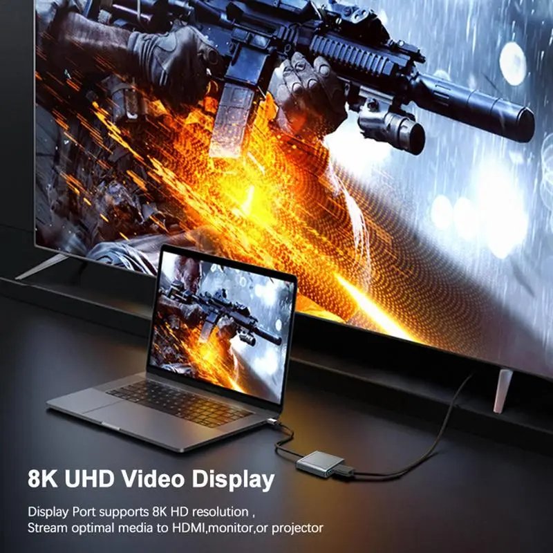 Type-C σε 8K DP USB3.0 PD (06.005.0108) - Image 6