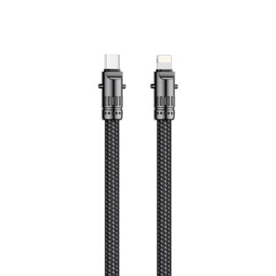 XO NB-Q289A Charging & Data Cable Type-C to Lighting 27W Black 20cm (16.005.0412)