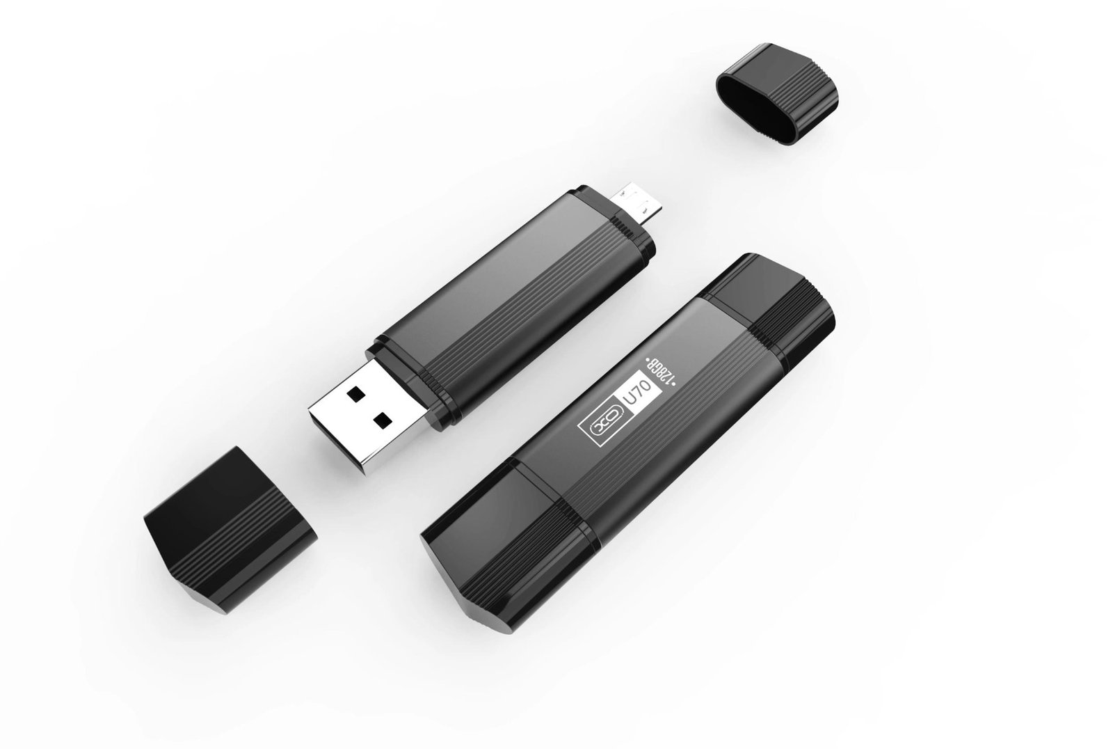 ΧΟ U70-OTG Στικάκι Μεταφοράς Δεδομένων & Αντάπτορας Micro σε USB 2.0U 126G (16.007.0040)