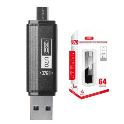 XO Στικάκι 64GB U70 OTG Micro USB 2.0 (16.007.0011)