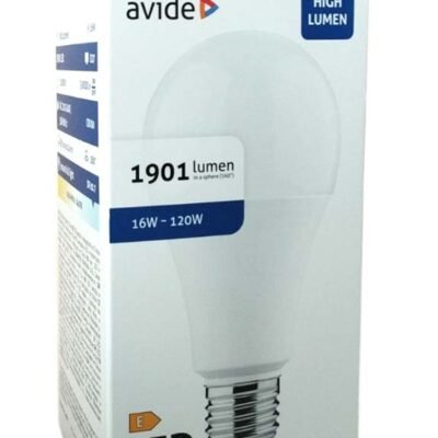 Avide LED Κοινή A70 16W E27 Ψυχρό 6400K Υψηλής Φωτεινότητας (15.001.0297)
