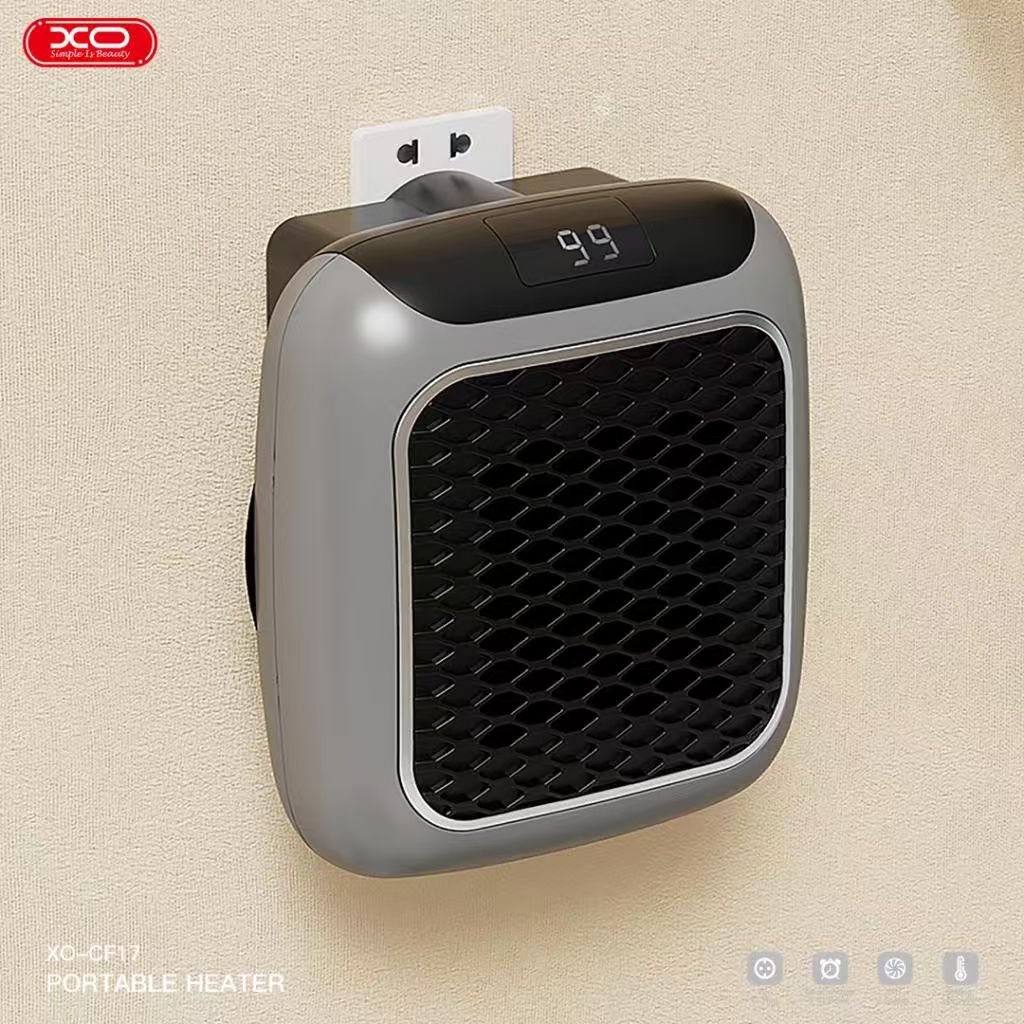 XO CF17 Mini Φορητή Μονάδα Θέρμανσης Τετράγωνη 400W (16.008.0058) - Image 4