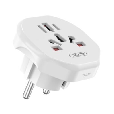 XO WL23 Πρότυπο EU σε Πολυεθνικό Universal Πρίζα Τοίχου (16.006.0321)