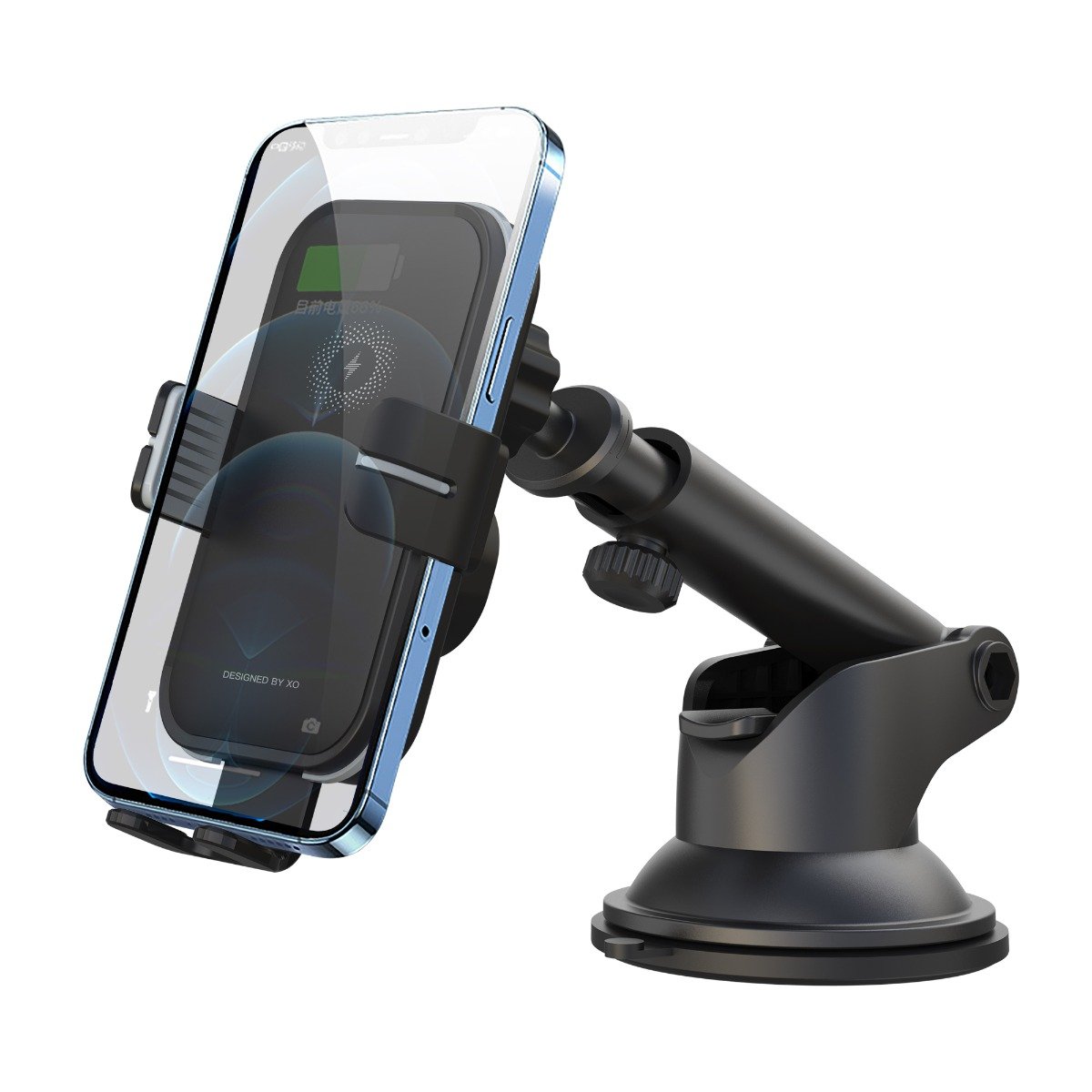 XO WX027 Βάση Αυτοκινήτου 15W με Ασύρματη Φόρτιση (16.006.0083) - Image 2