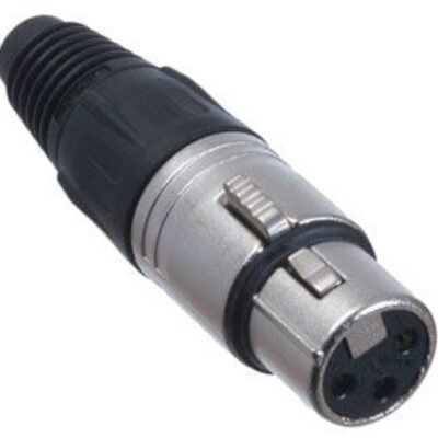 Φίς Canon Θηλ. 3P Μαύρο (Neu Type) (02.009.0013)