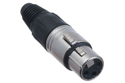 Φίς Canon Θηλ. 3P Μαύρο (Neu Type) (02.009.0013)