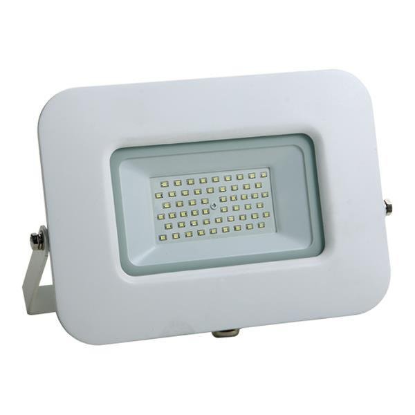 ΠΡΟΒΟΛΕΑΣ LED 50W SMD ΒΑΣΗ 360° ΛΕΥΚΟΣ IP65 3000K PLUS (147-69330)