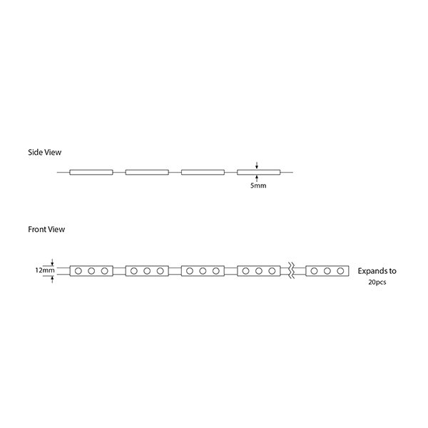 MODULES SAMSUNG LED 1,2W PCS 12V ΚΟΚΚΙΝΟ IP65 (145-70473)