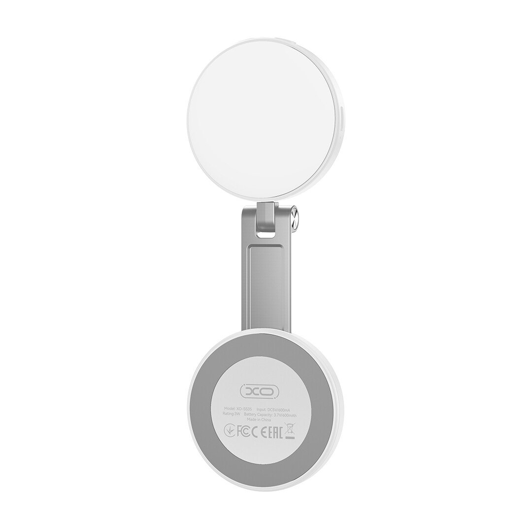XO SS35 Πολυλειτουργικό Μαγνητικό Πτυσσόμενο Φως Κινητού Λευκό (16.001.0297) - Image 3
