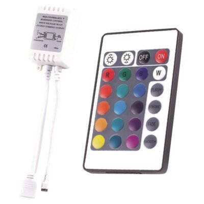 ΑΣΥΡΜΑΤΟ IR CONTROLLER RGB DC 5V/30W 12V/72W 24V/144W (147-70601)