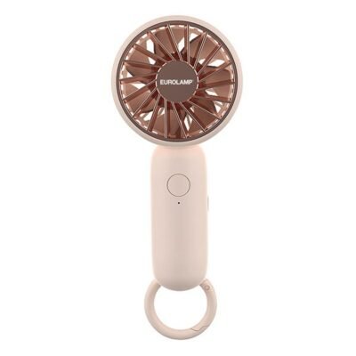 ΑΝΕΜΙΣΤΗΡΑΣ ΧΕΙΡΟΣ ΕΠΑΝΑΦΟΡΤΙΖΟΜΕΝΟΣ Φ6 500mAh ΡΟΖ (300-20545)