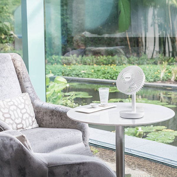 ΑΝΕΜΙΣΤΗΡΑΣ ΓΡΑΦΕΙΟΥ ΕΠΑΝΑΦΟΡΤΙΖΟΜΕΝΟΣ ΛΕΥΚΟΣ Φ16 9W DC (300-20508) - Image 3