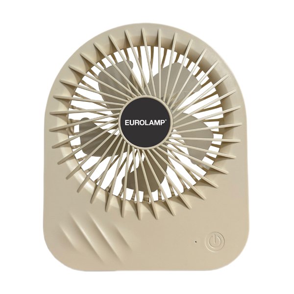 ΑΝΕΜΙΣΤΗΡΑΣ ΓΡΑΦΕΙΟΥ ΕΠΑΝΑΦΟΡΤΙΖΟΜΕΝΟΣ SLIM 4.5W ΜΠΕΖ (300-20533) - Image 2