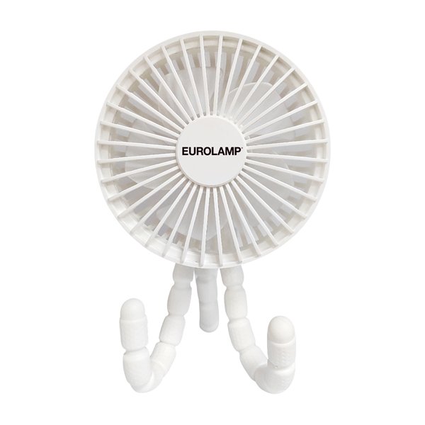 ΑΝΕΜΙΣΤΗΡΑΣ ΓΡΑΦΕΙΟΥ ΛΕΥΚΟΣ Φ11 3W ΕΥΚΑΜΠΤΟ ΤΡΙΠΟΔΟ ΕΠΑΝΑΦΟΡΤΙΖΟΜΕΝΟΣ (300-20547) - Image 2