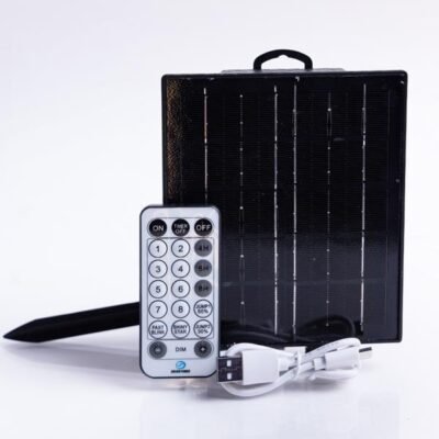 ΗΛΙΑΚΟΣ ΣΥΛΛΕΚΤΗΣ 31V, ΑΙΣΘΗΤΗΡΑ ΦΩΤΟΣ, 3.7V 1800mAh*2, 12 ΠΡΟΓΡΑΜΜΑΤΑ & ΜΝΗΜΗ, ΤΗΛΕΧΕΙΡΙΣΤΗΡΙΟ (ΧΡΟΝΟΔΙΑΚΟΠΤΗ & DIMMER), IP44 (600-04996)