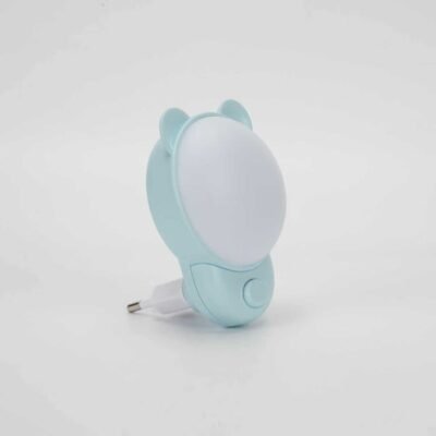 ΦΩΤΑΚΙ ΝΥΚΤΟΣ ΜΕ ΔΙΑΚΟΠΤΗ LED ΑΡΚΟΥΔΑΚΙ ΜΠΛΕ 1.2W (145-15064)