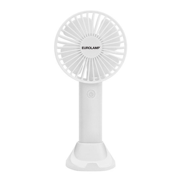 ΑΝΕΜΙΣΤΗΡΑΣ ΧΕΙΡΟΣ ΕΠΑΝΑΦΟΡΤΙΖΟΜΕΝΟΣ ΜΕ USB ΜΕ ΒΑΣΗ ΚΙΝΗΤΟΥ Φ10 ΛΕΥΚΟΣ (300-20549)