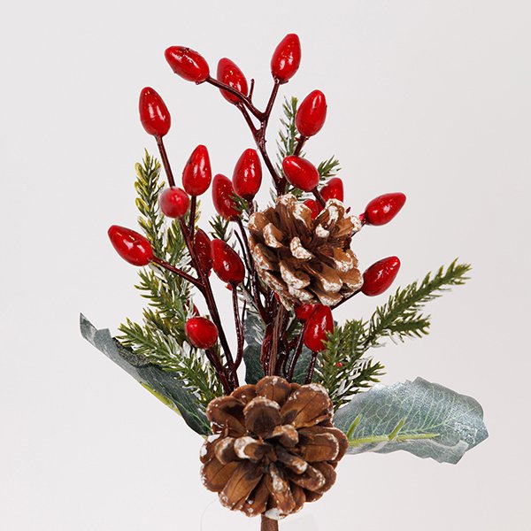 ΠΙΚΑΚΙ ΜΕ ΚΟΚΚΙΝΑ CRANBERRIES ΚΑΙ ΚΟΥΚΟΥΝΑΡΙ, 20cm (600-47531) - Image 2