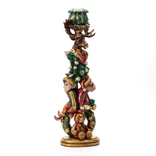 ΚΗΡΟΠΗΓΙΟ ΜΕ ΤΑΡΑΝΔΟ ΚΑΙ ΞΩΤΙΚΟ, 30.5cm (600-48351)