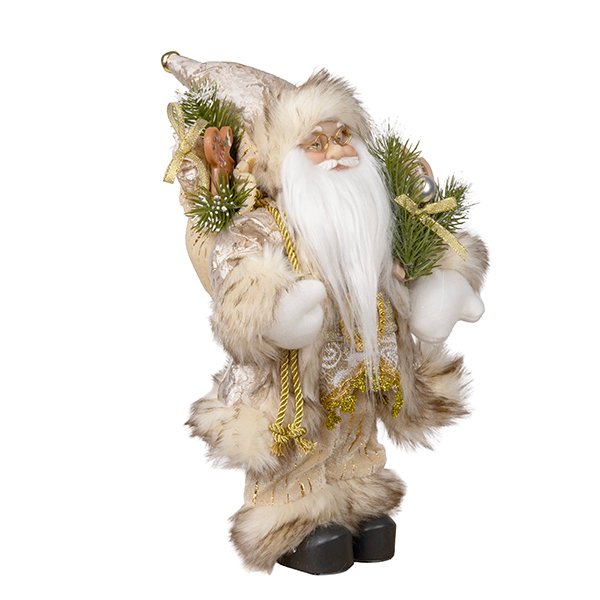 ΑΓΙΟΣ ΒΑΣΙΛΗΣ, ΜΕ ΜΠΕΖ ΓΟΥΝΙΝΑ ΡΟΥΧΑ, 30cm (600-48653)