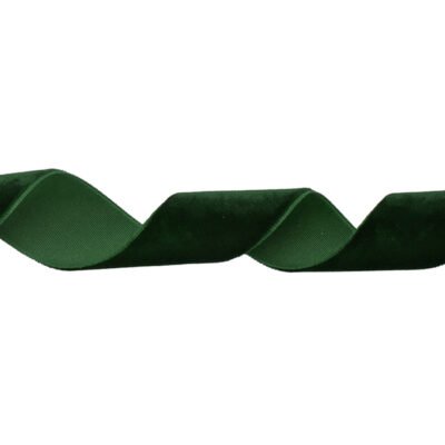 ΚΟΡΔΕΛΑ ΒΕΛΟΥΔΙΝΗ ΣΚΟΥΡΟ ΠΡΑΣΙΝΟ, 914×2.5cm (600-49513)