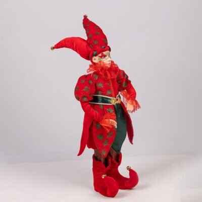 ΠΙΕΡΟΤΟΣ ΜΕ ΚΟΚΚΙΝΗ ΦΟΡΕΣΙΑ ΚΑΙ ΠΡΑΣΙΝΕΣ ΛΕΠΤΟΜΕΡΕΙΕΣ, 90cm (600-49547)