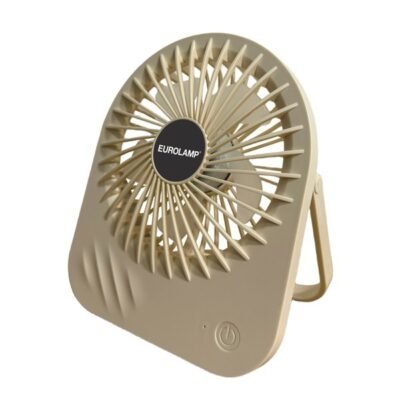 ΑΝΕΜΙΣΤΗΡΑΣ ΓΡΑΦΕΙΟΥ ΕΠΑΝΑΦΟΡΤΙΖΟΜΕΝΟΣ SLIM 4.5W ΜΠΕΖ (300-20533)