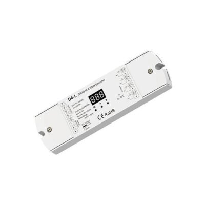 DMX512/RDM DECODER RGBW 5A*4CH 12-24VDC MAX20A D4-L (145-71503)