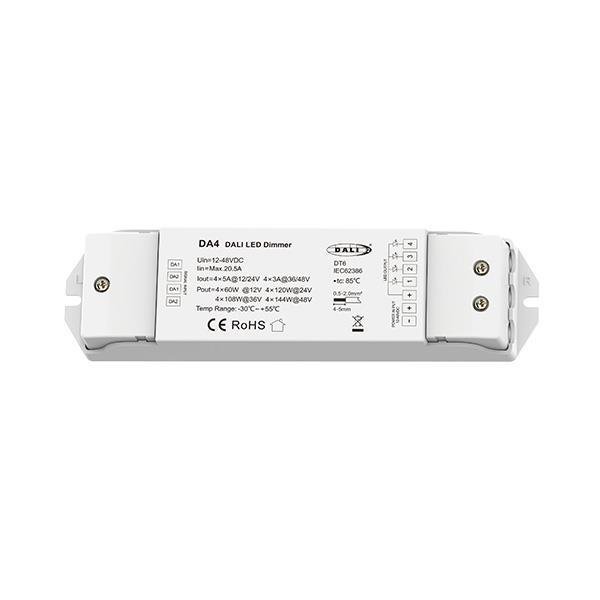 DALI LED DIMMER 5A*4CH 12-48VDC DA4-L (145-71602)