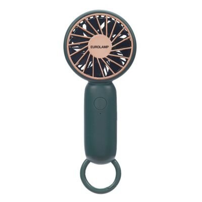 ΑΝΕΜΙΣΤΗΡΑΣ ΧΕΙΡΟΣ ΕΠΑΝΑΦΟΡΤΙΖΟΜΕΝΟΣΦ6 500mAh ΣΚΟΥΡΟ ΠΡΑΣΙΝΟ (300-20546)