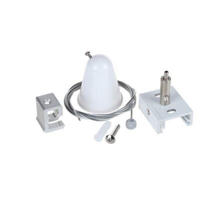 ΝΤΙΖΑ ΦΩΤΙΣΤΙΚΟΥ ΜΕ ΡΟΖΕΤΑ 2m ΛΕΥΚΗ (145-59009)