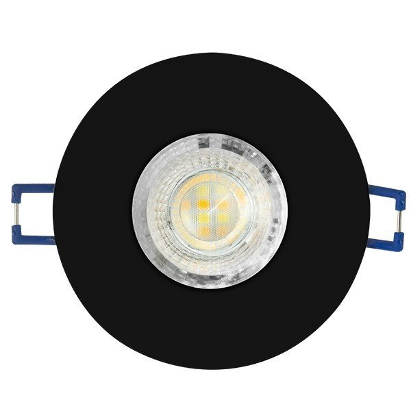 ΣΠΟΤ ΧΩΝΕΥΤΟ ΣΤΕΓΑΝΟ ΣΤΑΘΕΡΟ 3-5-7W 3CCT Φ90 IP54 ΜΑΥΡΟ (145-68921)