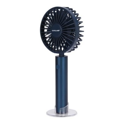 ΑΝΕΜΙΣΤΗΡΑΣ ΧΕΙΡΟΣ ΕΠΑΝΑΦΟΡΤΙΖΟΜΕΝΟΣ ΜΕ USB Φ10 2000mAh ΜΠΛΕ (300-20544)