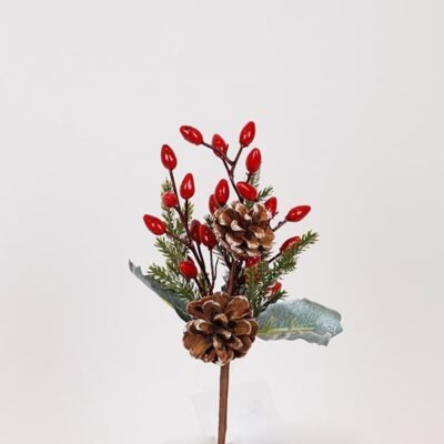 ΠΙΚΑΚΙ ΜΕ ΚΟΚΚΙΝΑ CRANBERRIES ΚΑΙ ΚΟΥΚΟΥΝΑΡΙ, 20cm (600-47531)