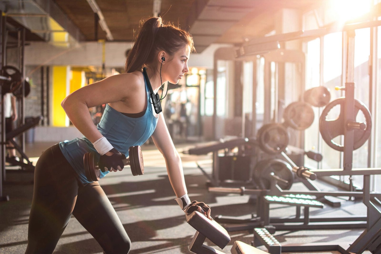 XO BS36 Αθλητικά Ακουστικά Λαιμού Neckband με Μαγνήτη (16.003.0195) - Image 3